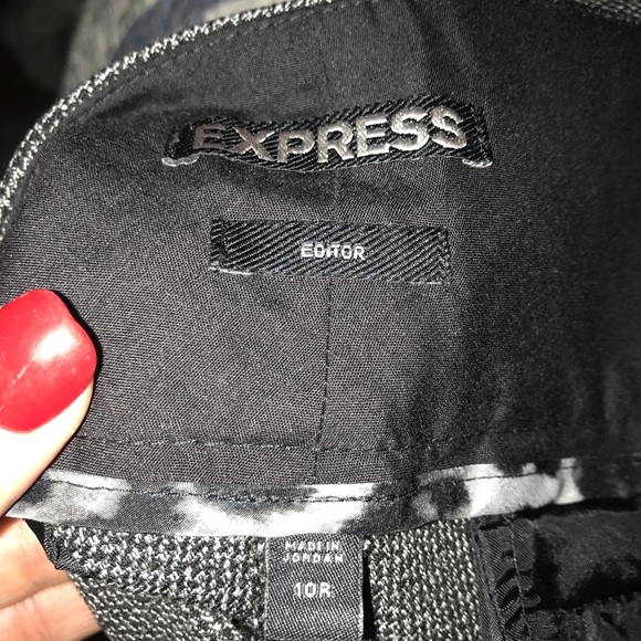 Classic blackish, gray dress pant. - Picture 3 of 4